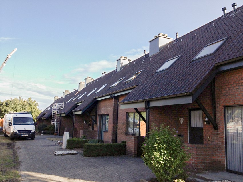 Rénovation toit en pente 'Kempisch Tehuis'