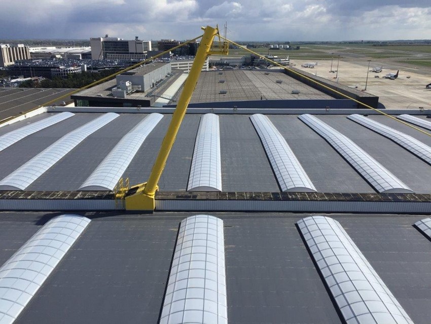 Rénovation toiture de Brussels airport