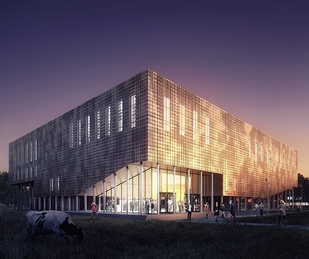 Nouveau bâtiment d'enseignement multidisciplinaire sur le campus Drie Eiken à Wilrijk